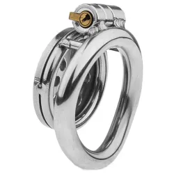 CockLock Cage de chasteté en métal Flat 2cm